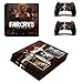 Produktbild THTB Playstation 4 Slim + 2 Controller Aufkleber Schutzfolien Set - FarCry 5 (8) /PS4 S