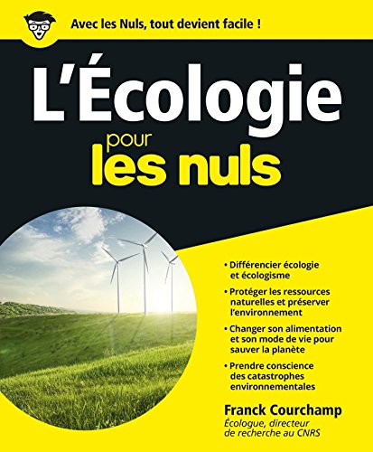 Télécharger L'Ecologie pour les Nuls Francais PDF