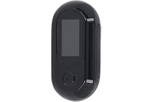 CICIGLOW Kamera z obrożą dla Zwierząt, 0,96 Cala HD dla Małych Psów i Kotów Kamera Akcji Kamera na Ciało Kamera Wewnętrzna, Zewnętrzna, Bezprzewodowa Obroża Artykuły dla Zwierząt z (BLACK)