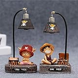 lot de 2 Veilleuses One Piece Luffy Choba lumière de nuit créative décoration de la maison cadeau ornements