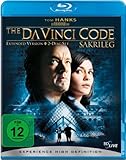 The Da Vinci Code - Sakrileg - Extended Version [Blu-ray] - Tom Hanks