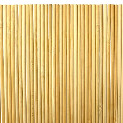 100 Blumenstäbe aus Bambus | Ø 5 mm | zu verwenden als Pflanzenstütze, Rankstäbe bzw. als Pflanzstäbe | 90 cm lang | extrem stabil - 2