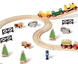 Brio 33188 – Großes Country Bahn-Set mit 50 Teilen - 4