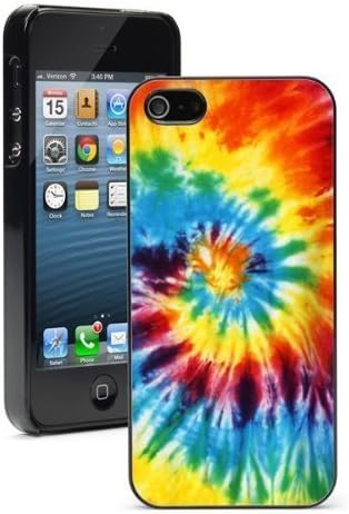 For Apple iPhone 4 4S Hard Case Cover Tie Die Spiral -01
