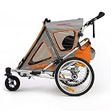 Qeridoo Speedkid2 Kinder-Fahrradanhänger (2 Sitzer) - 3