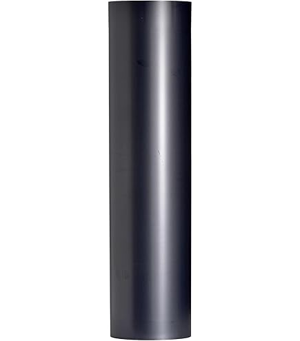 Tuyau De Poêle Conique FireFix - Diamètre 120 Mm, Longueur 1000 Mm - Acier Aluminé 0,6 Mm - Température Max 400°C