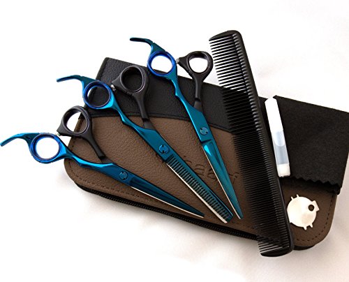 Schaarf Professionell Haarschneideschere 6.5″ Zoll Haarschere Friseur SchereProfi Friseurschere – Professionelle Drachen Friseurscheren -Set – Haare schneiden Friseurscheren – Professionelle Salon Schere – Haarstyling Schere + Case - 4