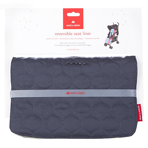 Maclaren Denim Spinnaker Seat Liners (Indigo/Charcoal)