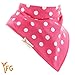 Going Dotty! Girls Spots Collection of Bandana bibs