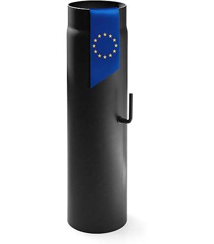 Kniewinkel-Ofenrohr 150 X 300 Mm Mit Drosselklappe  Produktbild-Vorschau 14