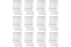 GOSKNOR 12 Clips Protection pour Couvercle Four Hollandais, Pare-Chocs Silicone Casseroles Clips Protection Ustensiles Cuisine pour Rangement Empilage Accessoires Casseroles Hollandaises (Transparent)