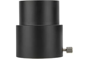 MUGAST Alloy Telescope Extension Tube, 2inch 40mm Durable Telescope Eyepiece with Locking Finger Screw with Standand 2inch Filter Threads