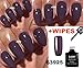 Bluesky 63925 Autumn Winter Mauve Purple Nail Gel Polish UV LED Soak Off PLUS 2 Luvlinail Shine Wipes