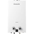 GASLAND Propane Instant Gas Water Heater BG300, Low Nox,11L/Min LPG Hot Tankless Gas Boiler with LED Display for Home Use, White,30/37mbar