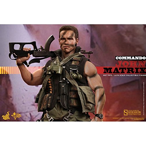 Hot Toys 1:6 Scale John Matrix Commando Figure