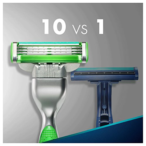 Gillette Mach3 Sensitive Rasierklingen Für Männer, 5 Stück - 5