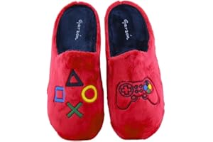 GARZON Zapatilla de Casa Mando Play para Gamers y Aficionados a los Videojuegos - Gran Variedad de Tallas para Todas las Edades - Fabricadas en España