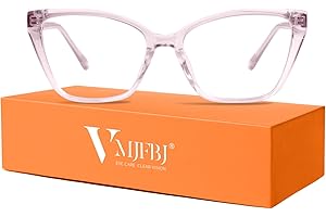 VMJFBJ Blaulichtfilter Brille Damen, Katzenauge Blaufilter Brille Ohne Stärke Damen TR90 Leichte Computerbrille Bildschirmbrille Anti Blau Licht Filter Brille Für Gaming Augenentspannung Schlaf