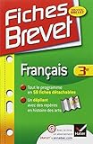 Fiches Brevet Français 3e: Fiches de cours - Troisième