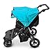 Out n About Little Nipper Double Stroller Marine Blue