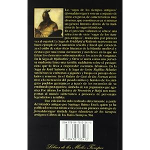 Saga de Fridthjóf el valiente y otras sagas islandesas (Libros de los Malos Tiempos)