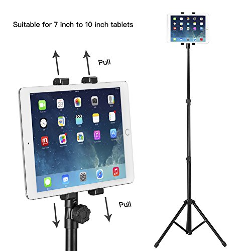 ratissage-pliable-Sol-Tablette-trpied-support-support-de-fixation-pour-iPad-iPad-Mini-et-bien-dautres-dans-7254-cm-Housse-de-transport-Includeed-et-lampe-de-poche-comme-un-cadeau-gratuit