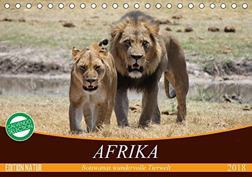 Preisvergleich Produktbild Afrika. Botswanas wundervolle Tierwelt (Tischkalender 2018 DIN A5 quer): Afrikas wilde Schönheiten aus der Nähe betrachten (Monatskalender, 14 Seiten ... [Kalender] [Apr 13, 2017] Stanzer, Elisabeth