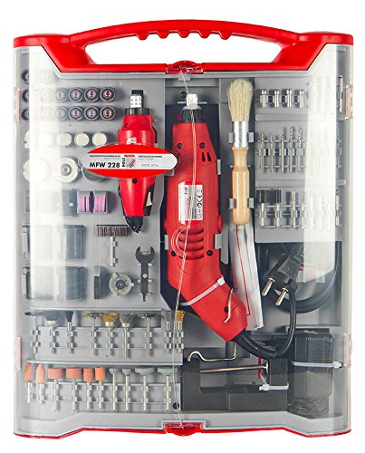 Preisvergleich Produktbild Holzmann Maschinen Multifunktionswerkzeug inkl. Zubehör 221teilig 160 W MFW228