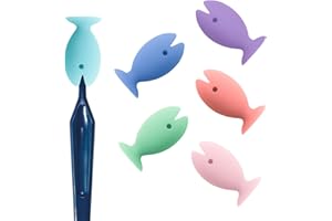 Andiker Zahnbürste Abdeckung, 6 Stück Fisch Form Silikon Reise Zahnbürste Kopf Schutzhülle, Macaron Farbe Zahnbürste Bürste Kappe, geeignet für Reisen, Geschäftsreise (6)