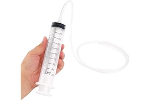 Gufastoe 2pcs 100ml Plastique Seringu-e ,pour les expériences industrielles et scientifiques en laboratoire