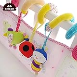 SHILOH Baby Spirale Plüschtiere Spielzeug für Babyschale Kinderwagen Rasseln - 7