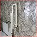 Produktbild KHSKX Die WC-Handlauf, rutschfeste, tragen die Behindertentoilette Handlauf, barrierefreie Toilette Handlauf , white