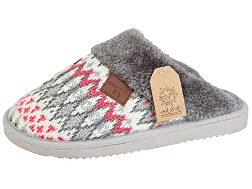 Jo&Joe - Zapatillas de Sintético Mujer, Color Gris, Talla 39