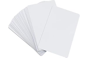 BABIQT 11x Mifare Classic 1K Tarjeta RFID FM1108 Control Acceso Blanco SMAR IC 13,56 MHz, Compatible con M1 1K para ISO14443A, Control de Acceso de Puerta