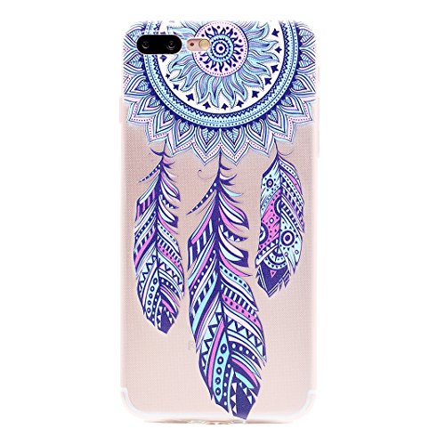 iPhone 7 Plus Fundas Transparente  iPhone 7 Plus Carcasa Piel  Moon mood Cristal Claro Funda Protectora Parachoque Gel TPU Silicona Funda Case Trasero Caso Cubierta para iPhone 7 Plus 5 5 pulgadas Capas Caja de Tel  fono C  scara Flexible Concha Blanda Resistente a las Rayaduras Cases Covers Bumper