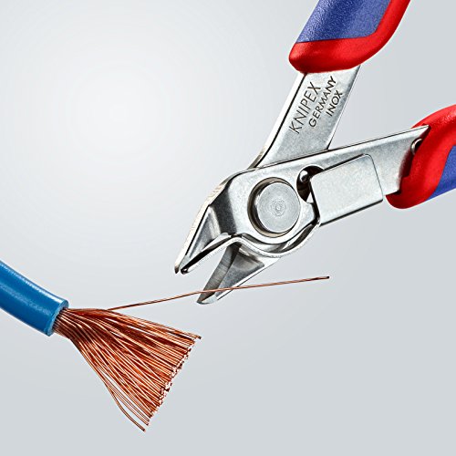 Knipex 78 13 125 – Präzisionszange Electronic Super Knips mit Drahtklemme - 3