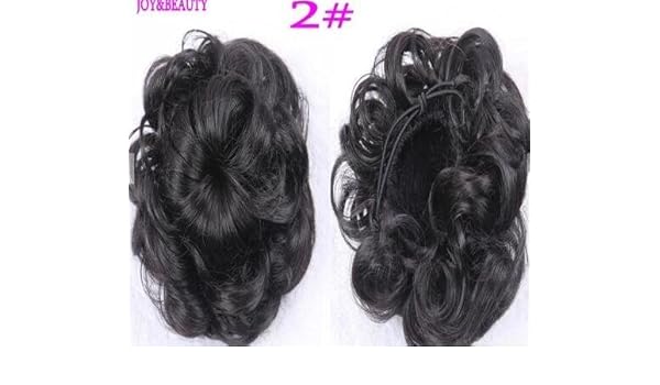 Buy Generic Bun Clip In Hair Pieces Chignon Synthetic Hairpieces
