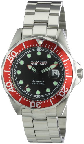 Nautec No Limit Herren-Armbanduhr Deep Sea Bravo DSB AT/STSTRDBK Nautec No Limit Herren-Armbanduhr Deep Sea Bravo DSB AT/STSTRDBK
