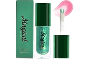 Pakivs Color Changing Lip Gloss Lip Oil Colorato, Magic PH Color Change Lip Stain, balsamo per labbra nutriente a lunga durata, per donne