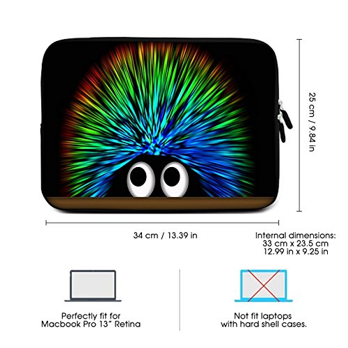 Sidorenko Laptop Tasche f  r 13 - 13 3 Zoll Macbook Pro   Macbook Air   Lenovo   Universal Notebooktasche Schutzh  lle   Laptoptasche aus Neopren  PC 