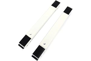 YYHJ Base Lavatrice Asciugatrice,Carrello per Lavatrice con Ruote,Supporti Universale,Base Mobile Multifunzionale Regolabile,con 24 Ruote,Antiscivolo,capacità di Peso 300 kg (Color : White)