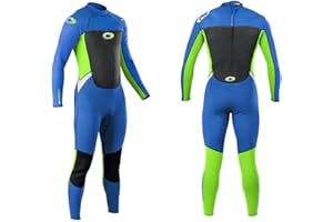 Osprey Kids Wetsuit | Full Length 3mm Summer Wetsuit, Kids Neoprene Surfing Bodyboarding Wetsuit, Origin, Multiple Colours