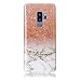 Produktbild Samsung Galaxy S9 Plus S9+ Hülle Marmor Flexible TPU Silikon Case, Samsung Galaxy S9 Plus S9+ Handyhülle [Ultra Dünn Stoßfest] Handytasche Weich Schutzhülle, Rosa