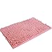 Produktbild Scrolor Weicher Shaggy Teppich für Wohnzimmer Rutschfeste saugfähige Badematte Badezimmer Dusche Teppiche Multi Color( Rosa,50 * 80cm)