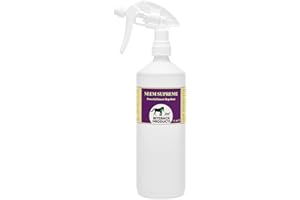 Biteback Products Neem Supreme™ - Ultimate Insect Barrier Spray for Horses, Effective Midge, Tick, Mosquito Defence with 20% Icaridin Picaridin and Pure Neem Margosa Oil, Reliable Protection - 1 Litre