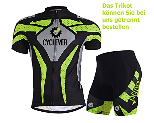 Kurze Fahrradhose mit 3D Coolmax Sitzpolster - 7