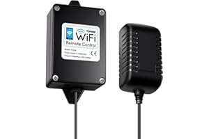 TOPENS TC196 Tuya WiFi Remote Control for Automatic Swing Sliding Gate Opener Garage Door Opener Security Gate Controller WiFi & Bluetooth iOS and Android App Indoor Use