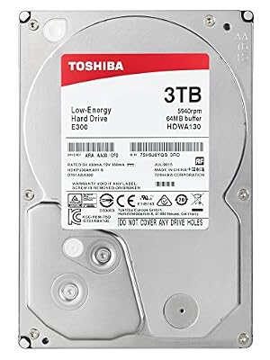 Toshiba E300 3 To Disques internes 8,9 cm (3,5") SATA bulk