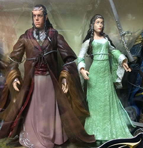 The Elves Of Middle Earth Lord Of The Rings action figure Box Set