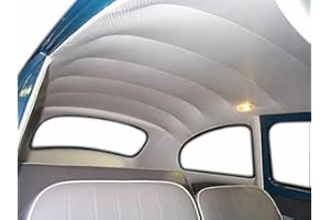 Empi 00-4392-0 VW Bug, Beetle Headliner Kit, 68-77, Type 1 Bug, Beetle & Super Beetle, Ivory